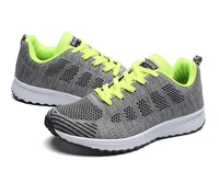 Women Casual Shoes Fashion Breathable Walking Mesh Flat Shoes Sneakers Women Gym Vulcanized Shoes White Female Footwear