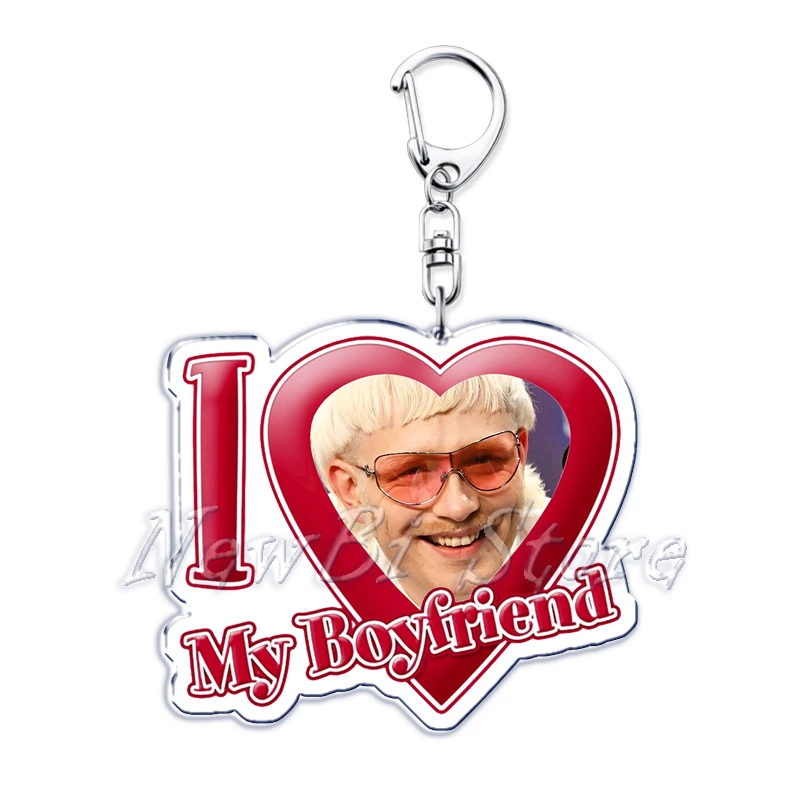 I Love My Boyfriend Singer Joost Klein Schlüsselanhänger Schlüsselanhänger Eurovision 2024 Europapa Ring für Taschenanhänger Schlüsselanhänger Schmuck Geschenke – Detail 2
