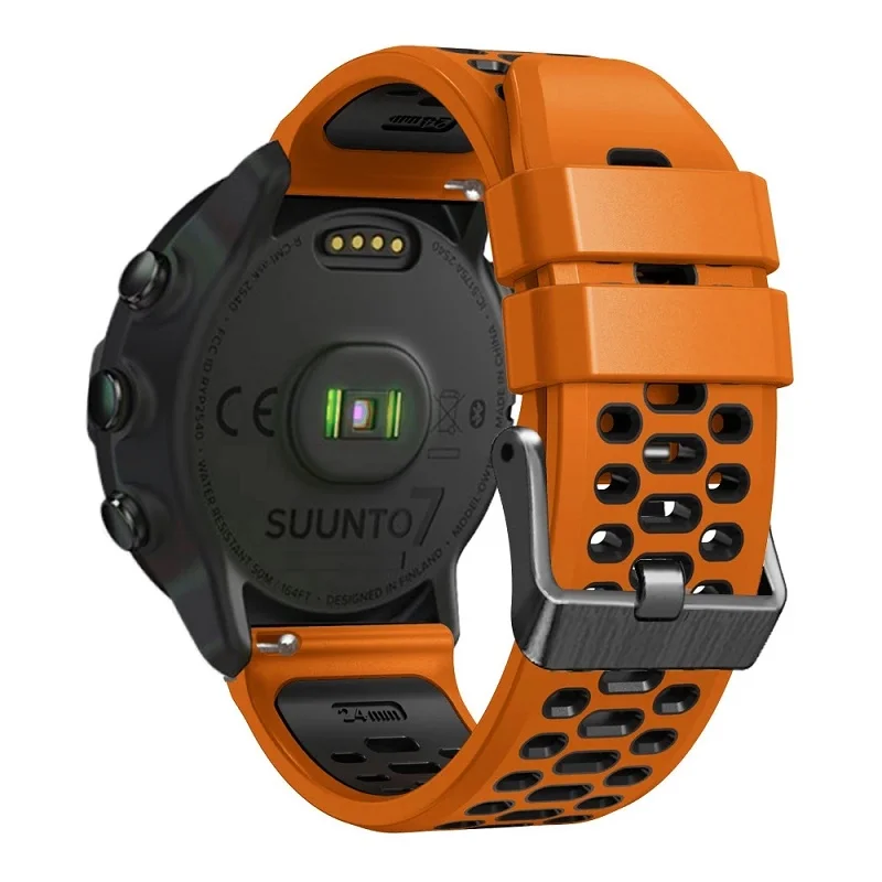 24mm Silicone Strap For Suunto Baro D5 Spartan Sport Wrist HR