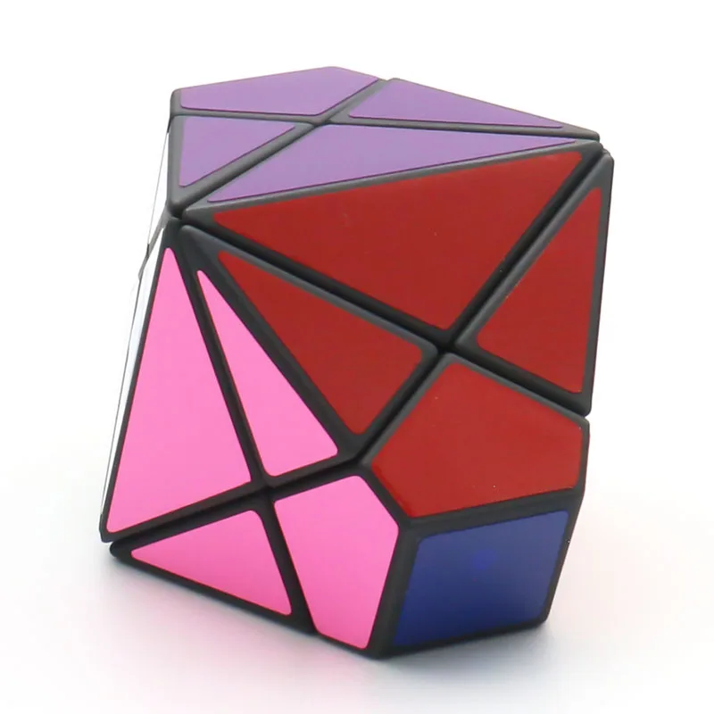 ZheCube PanKu Skewb SLA 3D Printing Twisty Puzzle Magic Cube Original Plastic Black Adult Teenager Intelligence Toy Brain Teaser 4
