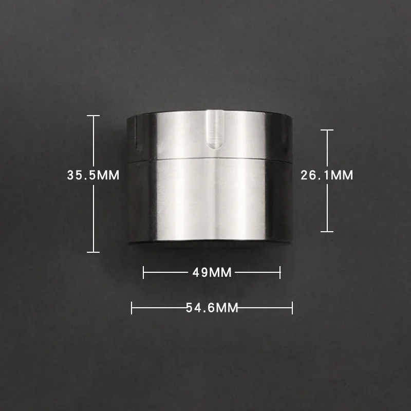 Durable Titanium Alloy Waterproof Medicine Storage Canister