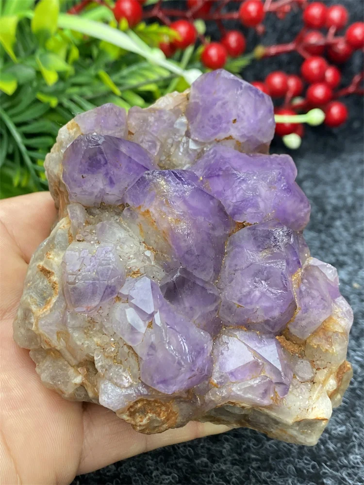 

Natural Amethyst Rough Stone Specimen Irregular Ore Reiki Healing For Home Decoration Maison Room Decor Witchcraft Craft Gifts