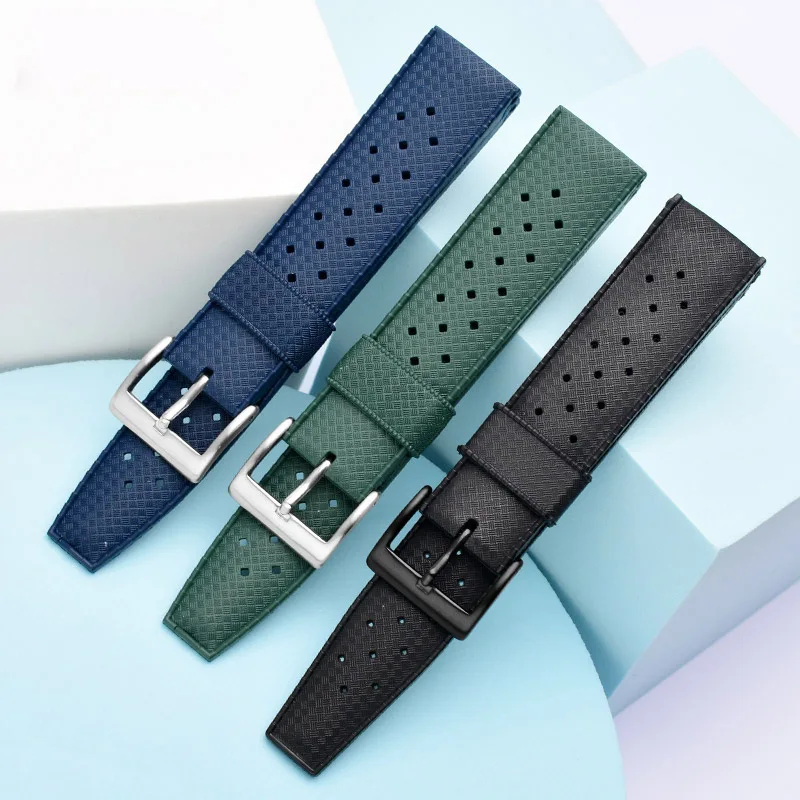 Cinturino Orologio In Nylon Con Sgancio Rapido - 20 Mm E 22 Mm, Regolabile, Per Uomo E Donna - Foto 2
