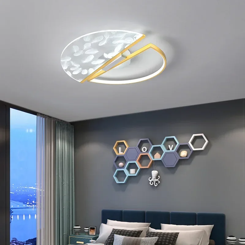 

Minimalism new design Modern led Ceiling Lights for Living room Bedroom Dining room study Gold finished Ceiling Lamp led fixture