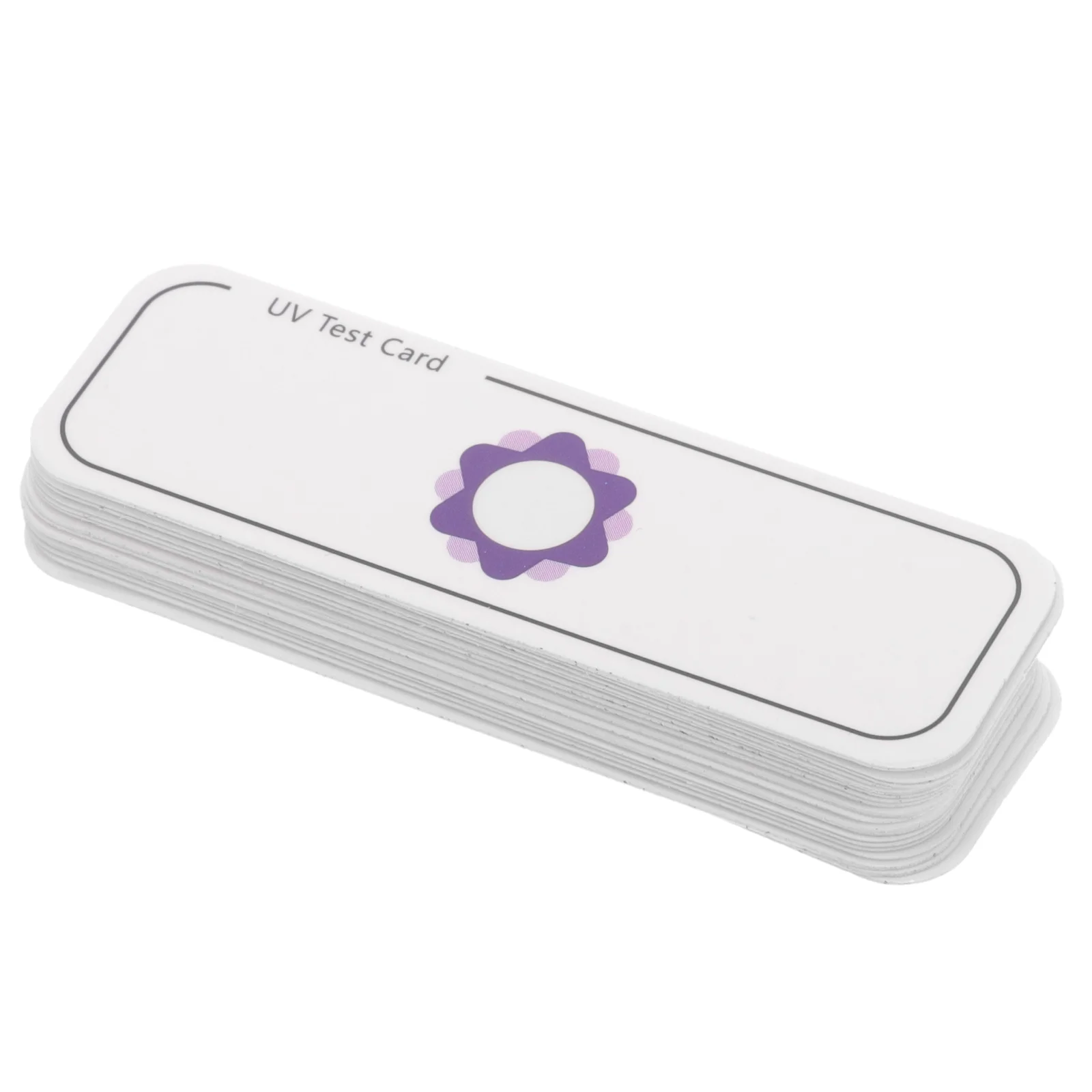 

20pcs UVA Identifiers UVA UV Testing Tool Paper Test Cards UV Identifying Paper