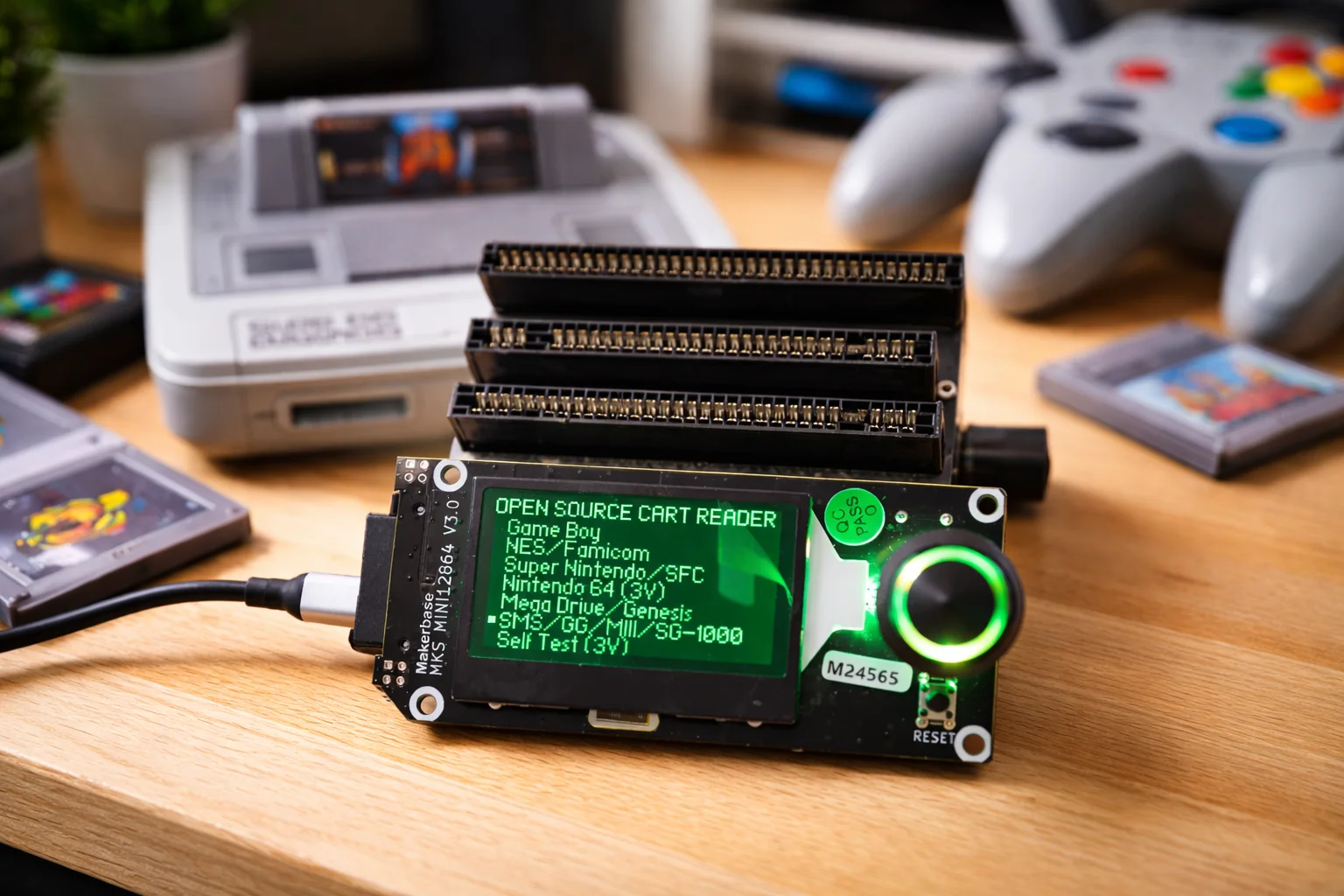 Sanni Cart Reader V5 DIY Kit – Retro Game Cartridge Dumper & ROM