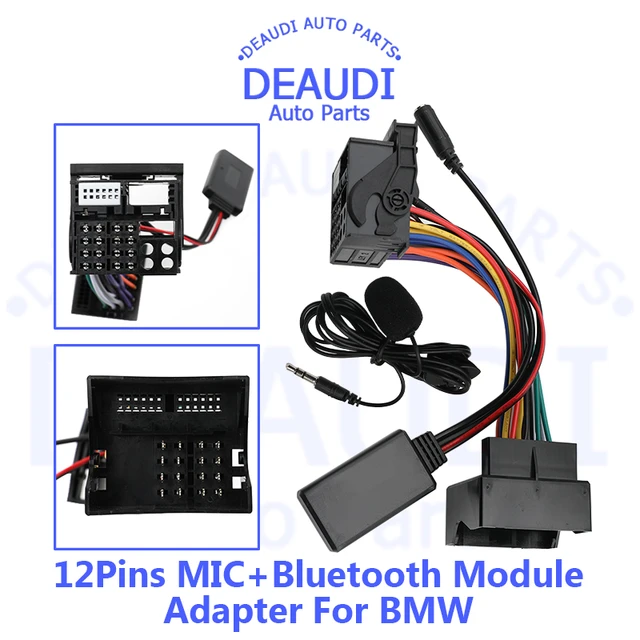 12 Pin Bluetooth Connector Cable Module for BMW Mini Cooper R50 R53 JC Works