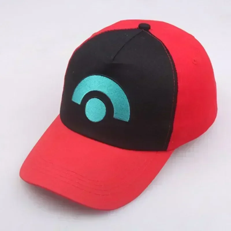 Baseball Caps Adjustable Letter Gifts Peaked Cap Children Adult Embroidery Cosplay Anime Pokemon Figure Ash Ketchum