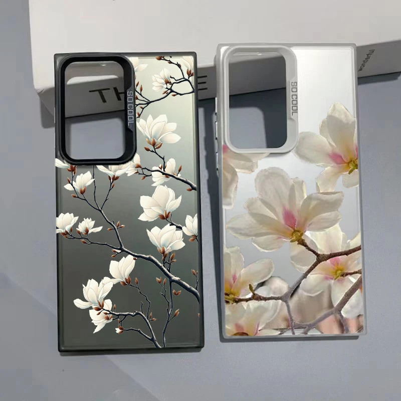 Charming Magnolia Flower Phone Case Cover