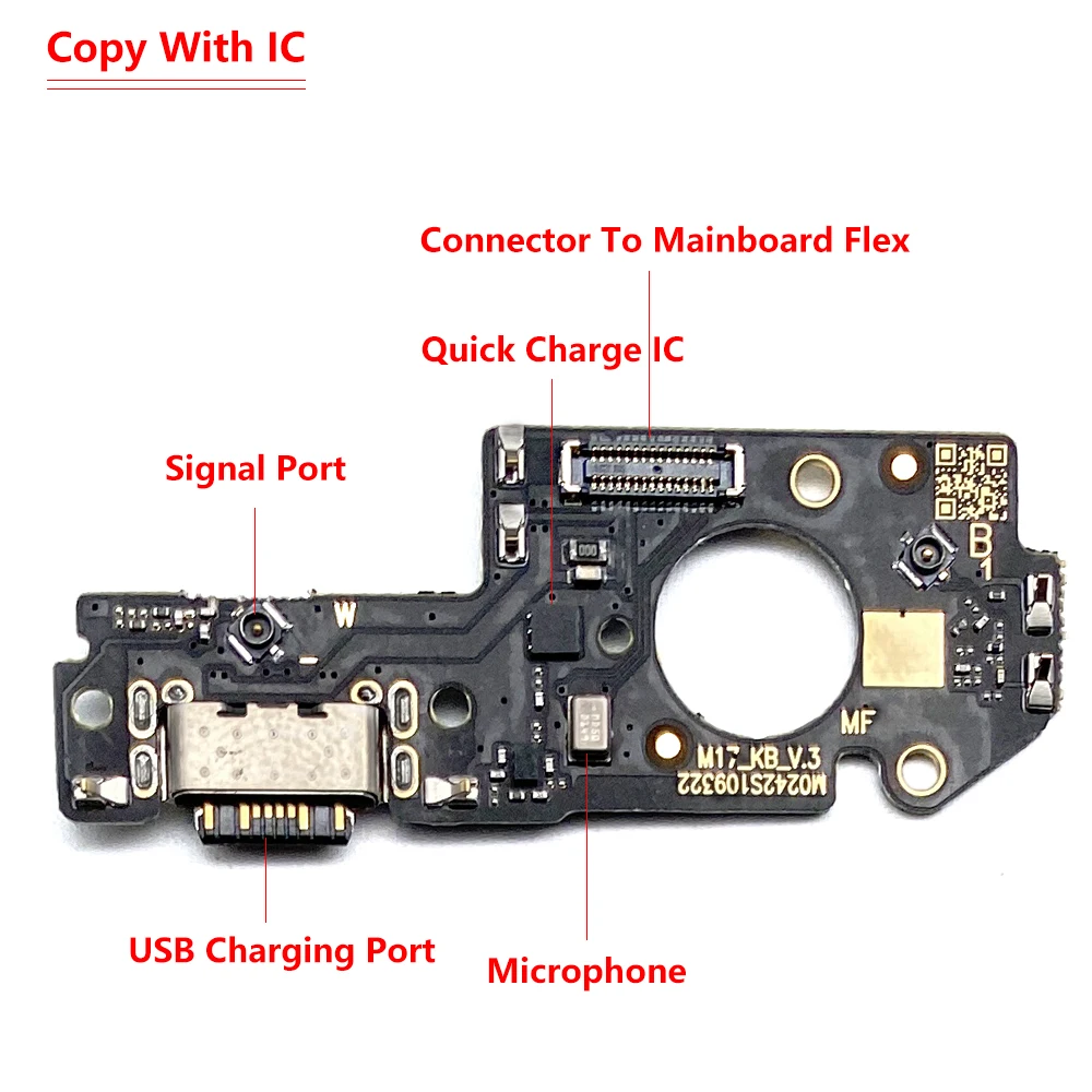 Tested USB Port Charger Dock Plug Connector Charging Board
