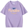 6 Color 100% Cotton T Shirts For Kids Summer Boys Girls Cartoon Printed T Shirts Cute Clothes Daily Casual Versatile Red Top 5