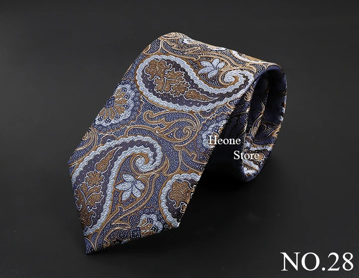 Neue Design Business Paisley Männer Krawatte Rot Blau Grün Lila Dünne Dünne 6 cm Krawatte Luxus Jacquard Hochzeit Party Krawatte zubehör – Detail 29