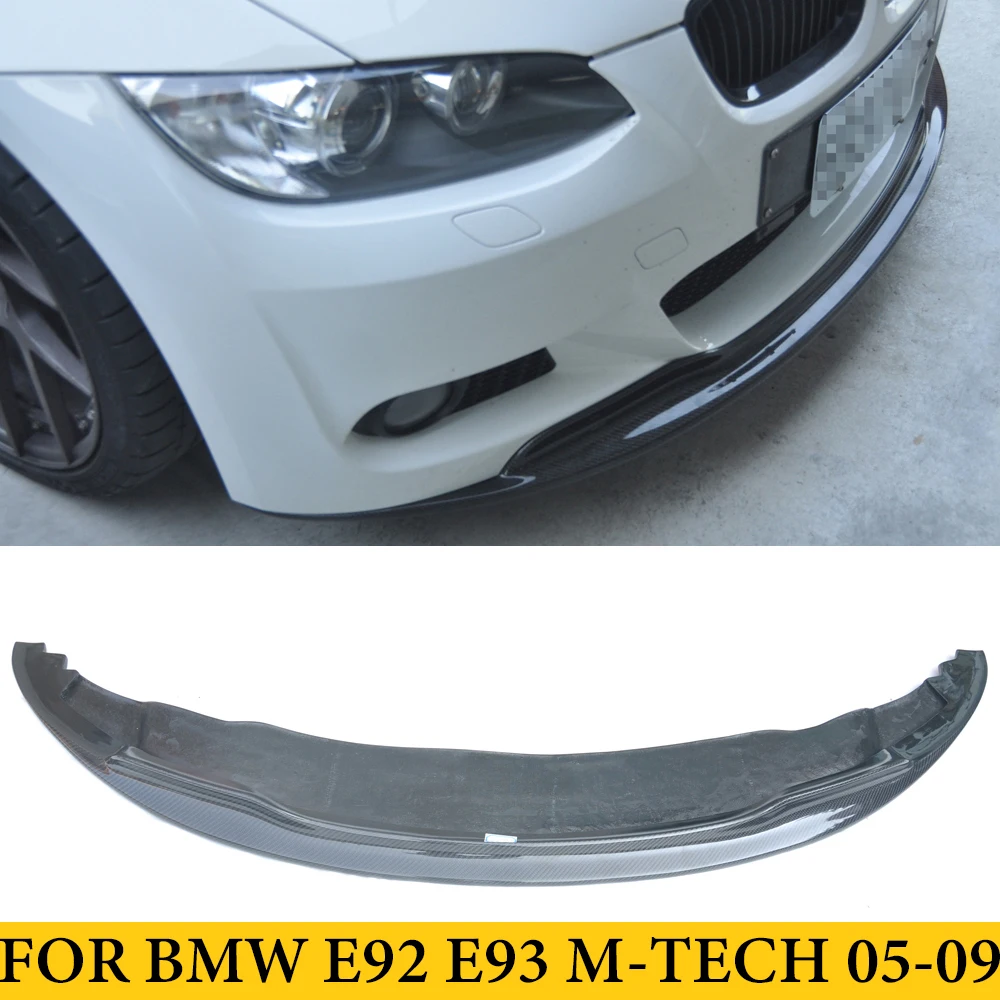 

For BMW 3 Series E92 E93 M-Tech 2005-2009 Carbon Fiber Front Bumper Lip Spoiler Car Styling