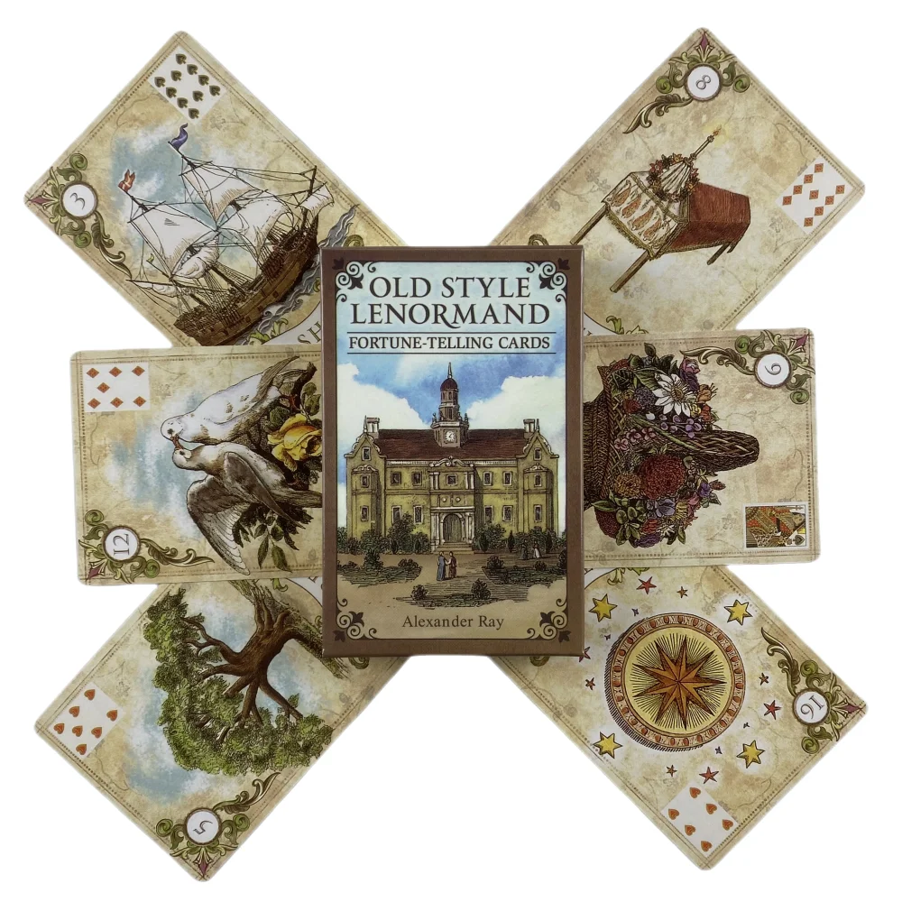 Oracle Cards Old Style Lenormand Oracle Card Tarot Card Party Prophecy Divination Board Game 4