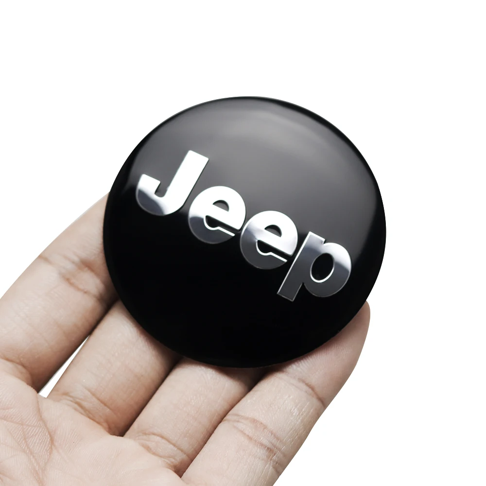 56/60MM Car Wheel Center Hub Caps Badge Tire Rim Covers For Jeep Grand Cherokee Compass Renegade Wrangler Liberty Commander