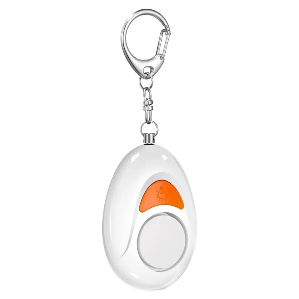

Self Defense Alarm with Mini LED Light Sound Key Safety Emergency Device Personal Alarms For Kid Elderly Supplies