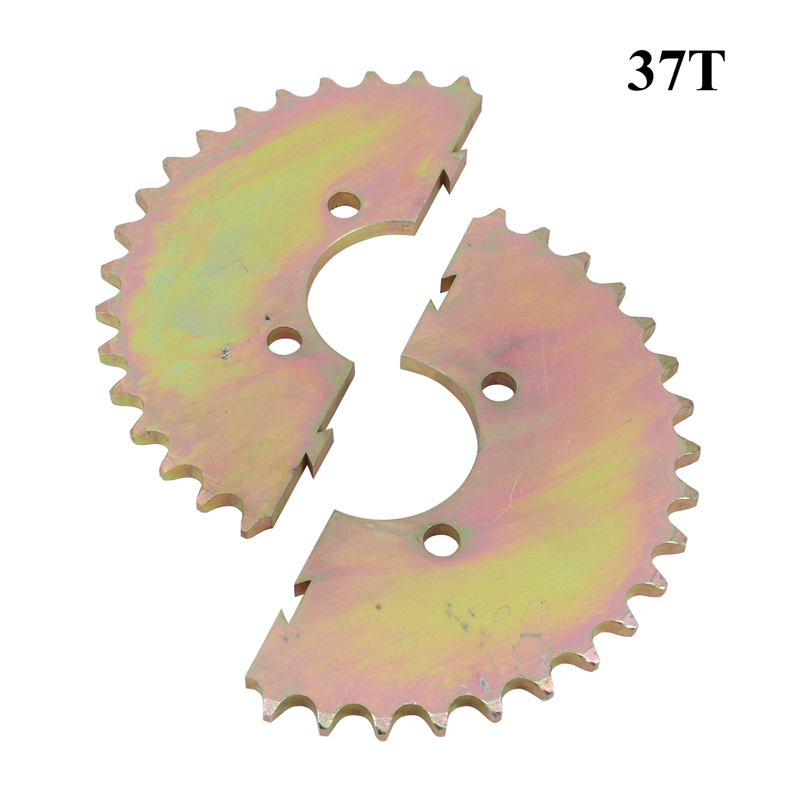 530 큰 스프로킷, 분할 가능한 스프로킷, ATV 카트 530 체인 개조 부품, 58mm, 37T, 1 개