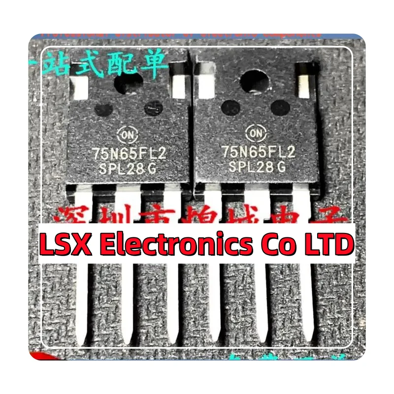 

10 шт.-50 шт. 75N65FL2 NGTB75N65FL2WG TO-247-4 IGBT 75A 650 в оригинальная фотография Быстрая доставка