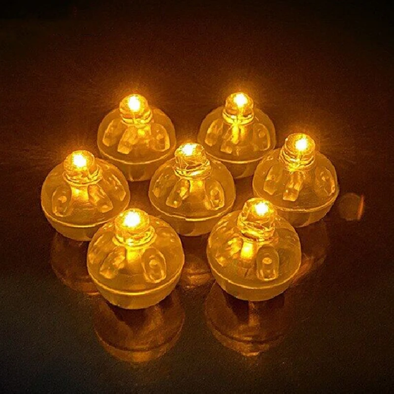 Ensemble de petites lampes LED en forme de ballon, 25 pièces, artisanat de  batterie sans fil, mini lampe boule ronde pour bar, fête de mariage, décor  d'anniversaire - AliExpress