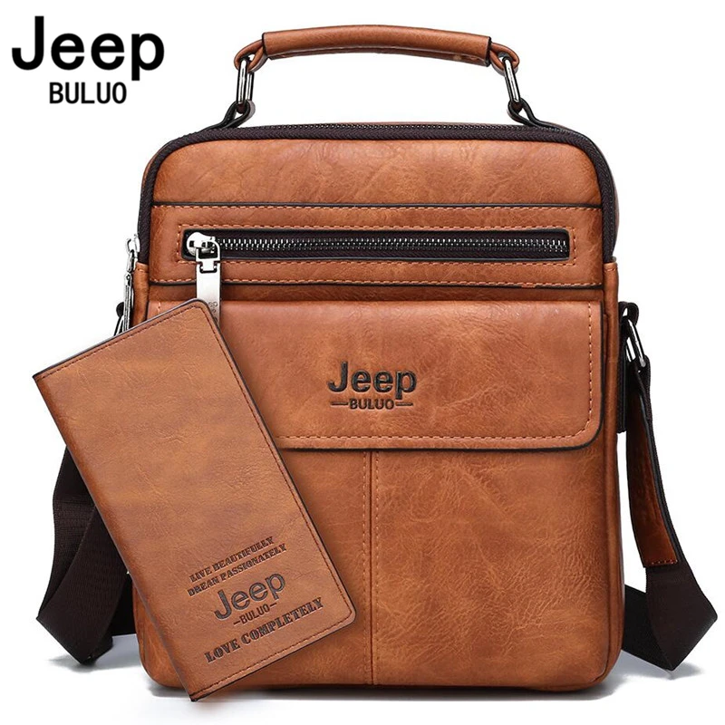 Men Shoulder Bag Jeep Fashion Bags Man Jeep Men Genuine Leather