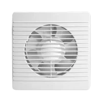 พัดลมดูดอากาศขนาด 4/6/8 นิ้ว ความเร็วสูง สำหรับติดตั้งบนหน้าต่าง ผนัง ดีไซน์ป้องกันยุง เหมาะสำหรับห้องน้ำ ห้องครัว ห้องส้วม 4