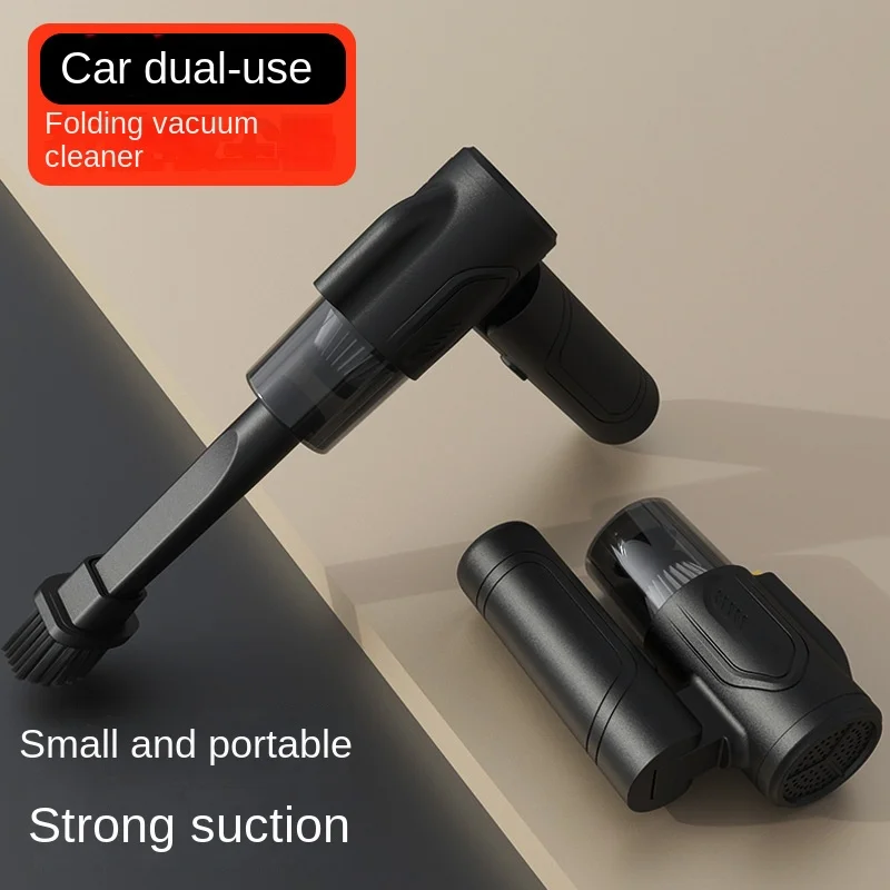 9000Pa Mini Portable Handheld Vacuum Cleaner Family Car Dual-purpose Foldable Wireless Vacuum Cleaner 진공청소기