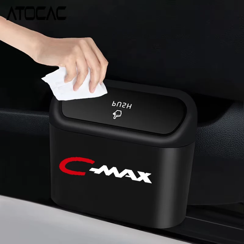 B-MAX C-MAX S-MAX 차량용 쓰레기통, 잔해물통, 내구성 있는 소재, 청결 유지에 적합한 자동차