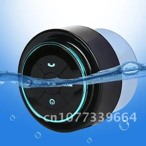 

Bluetooth Wireless Speaker With Radio Waterproof Car Bathroom Office Beach Stereo Music Absorbable Loudspeaker For iPhone 12