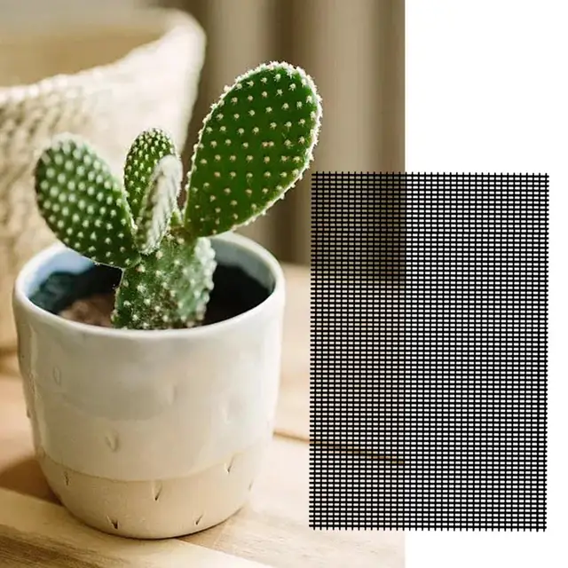 5Db Nagyszerű Háló Környezetbarát Lyuk Képernyő Lélegző Gyors Lefolyás 20X30Cm Növényi Edény Talaj Tartó Vízelvezető Nettó Szőnyeg - Image 3