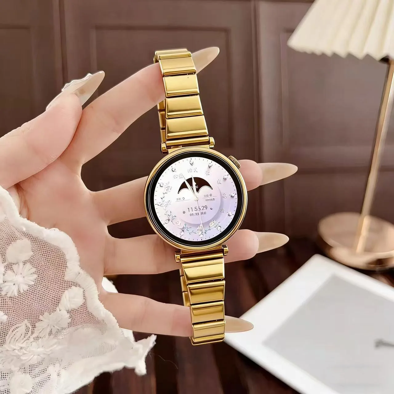 Elegant Metal Watch Band 18mm for Huawei GT Series 41mm