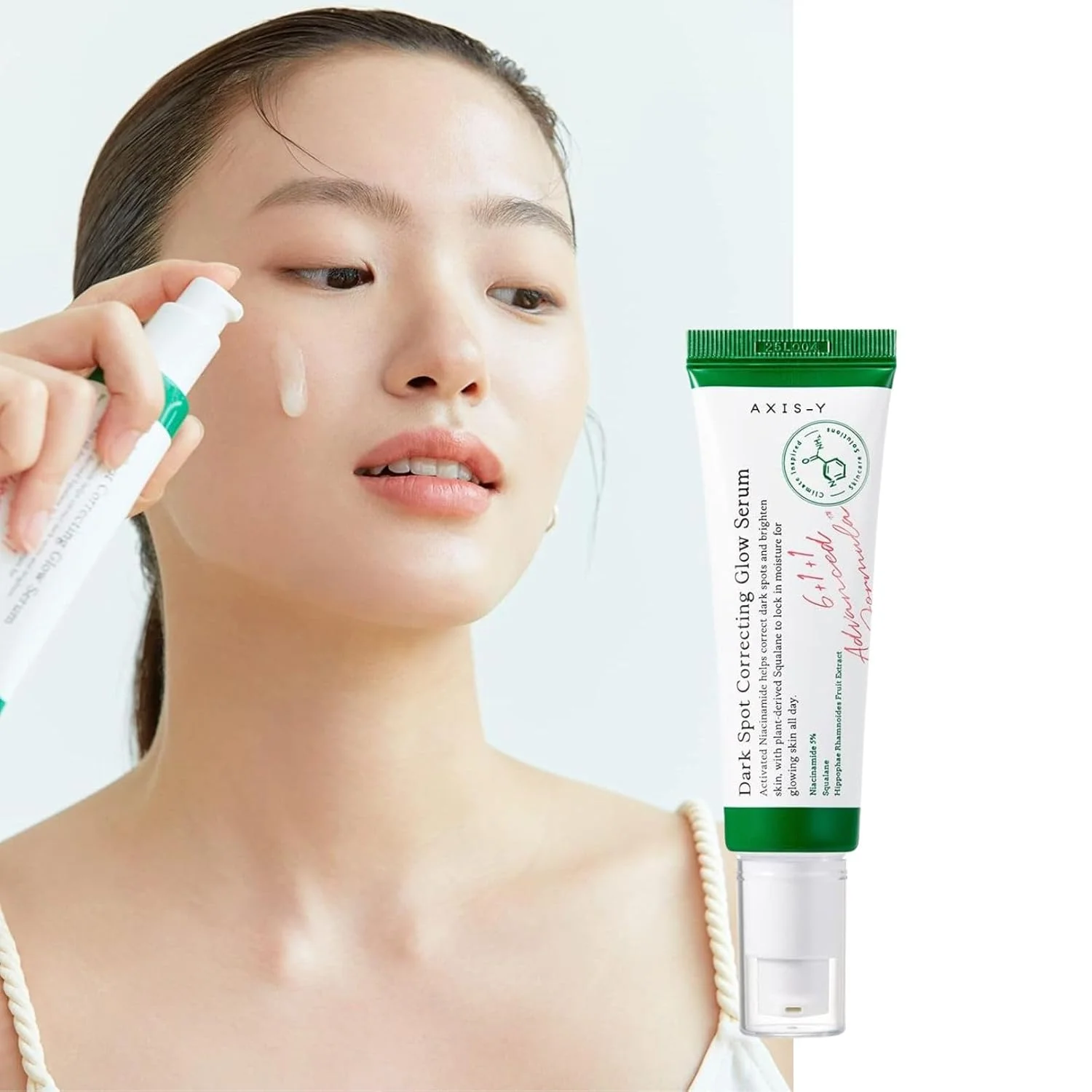AXIS-Y Dark Spot Correcting Glow Serum with 5% Niacinamide & Rice Bran | Brightening & Moisturizing Face Serum for Uneven Skin T 5