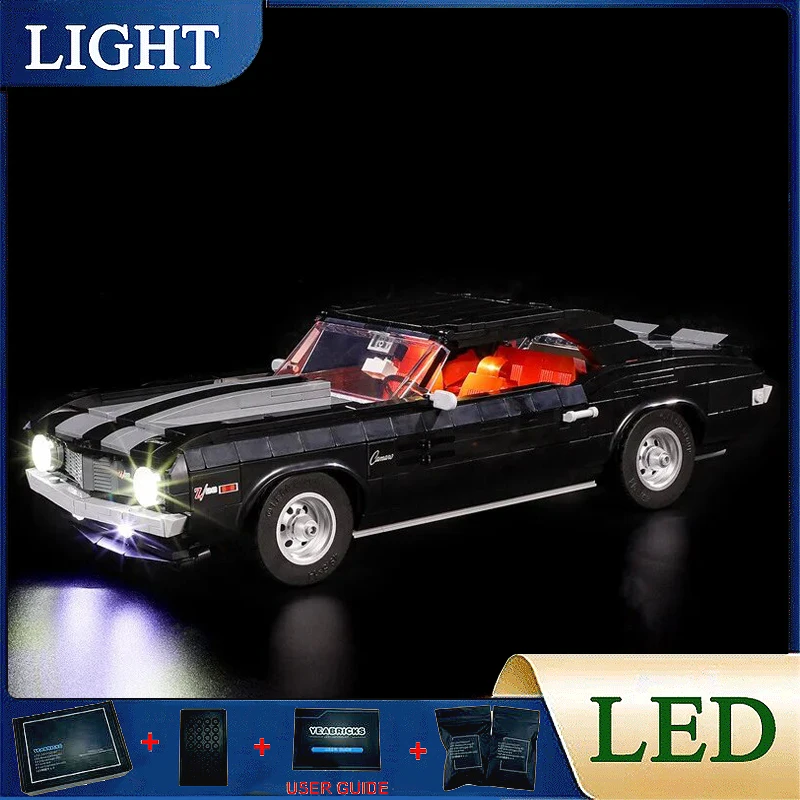 

Детский комплект «сделай сам» для Lego 10304, Camaro Z/28 1969 (только Φ, без модели конструктора)