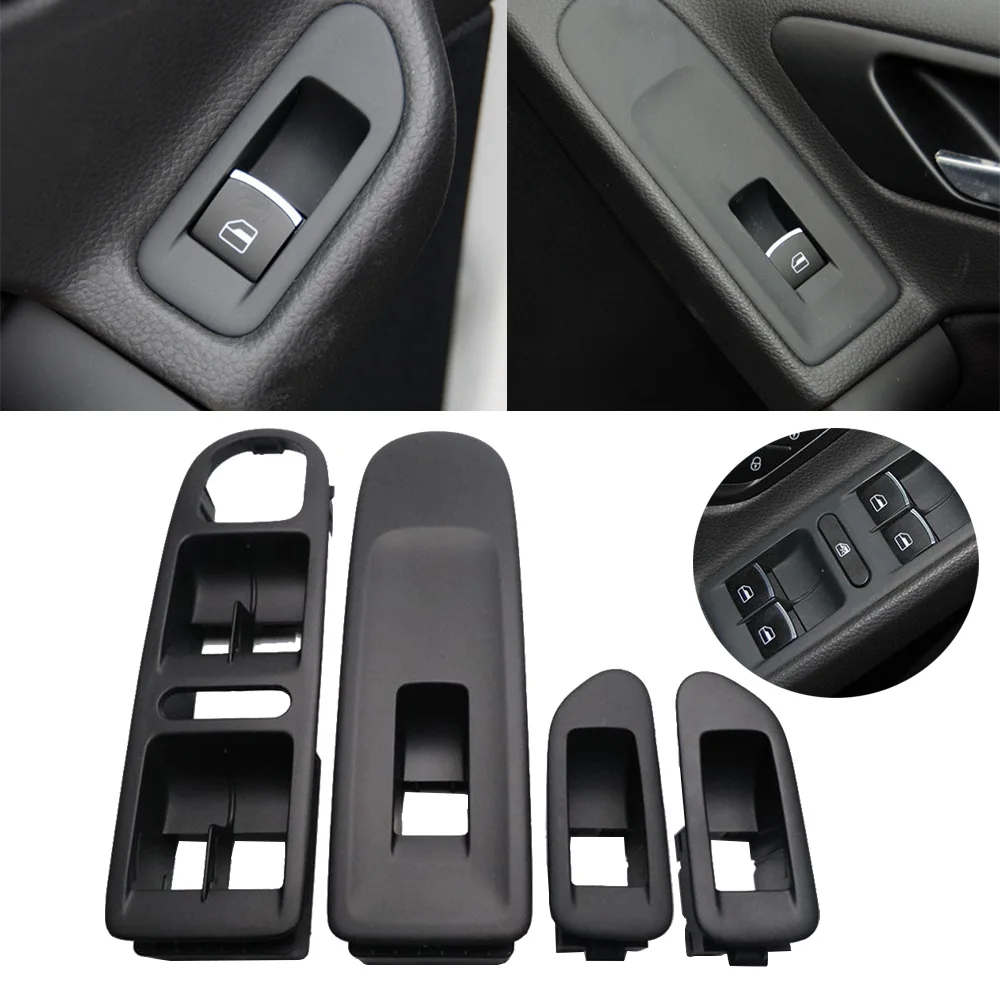 

For VW Golf 6 MK6 2009 2010 2011 Car Window & Rearview Mirror Switch Panel Frame 5K0867255 5K0867256 5K0868345 5K0868346
