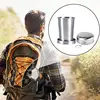 Stainless Steel Folding Cup Portable For Outdoor Travel Retractable Telescopic Collapsibles Cups With Keychain Coffee Cup 3
