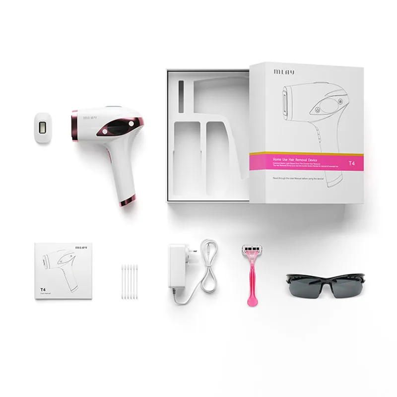 MLAY T4 IPL Laser Handheld Hair Removal Machine Ice Cool Permanent Face Body Bikini Epilator with 500000 Shots for Home Use 6