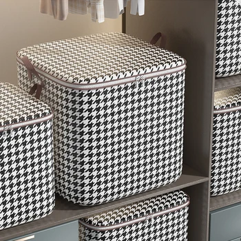 New Thickened Storage Bag 30L/110L/140L/180L Large-capacity Clothes Quilt Storage Bag Household Foldable Wardrobe Storage Bag