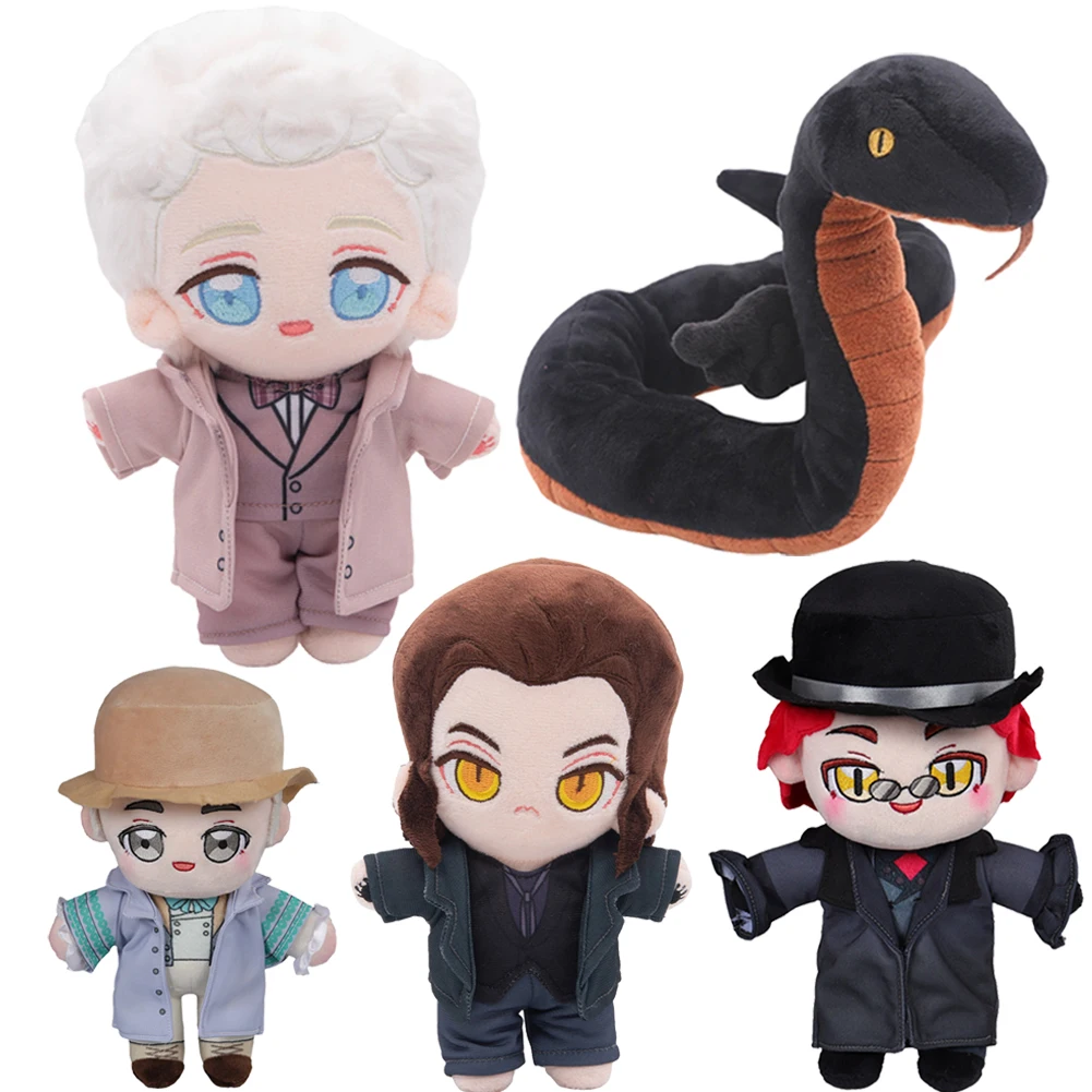 Good Omens Plush Crowly Cosplay Devil Aziraphale Cosplay Plush Doll Angle Mascot Costume Birthday Halloween Carnival Props plush toy plush doll mascot costume