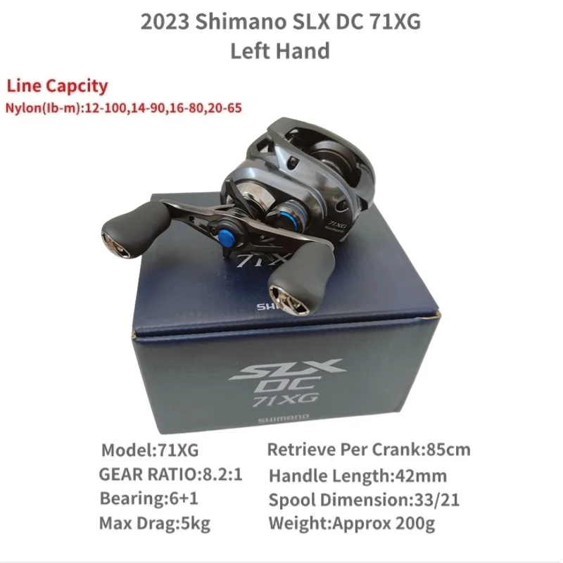 SLX DC SHIMANO 2023 SLX DC 70 71 70HG 71HG 70XG 71XG 6.3:1 7.2:1