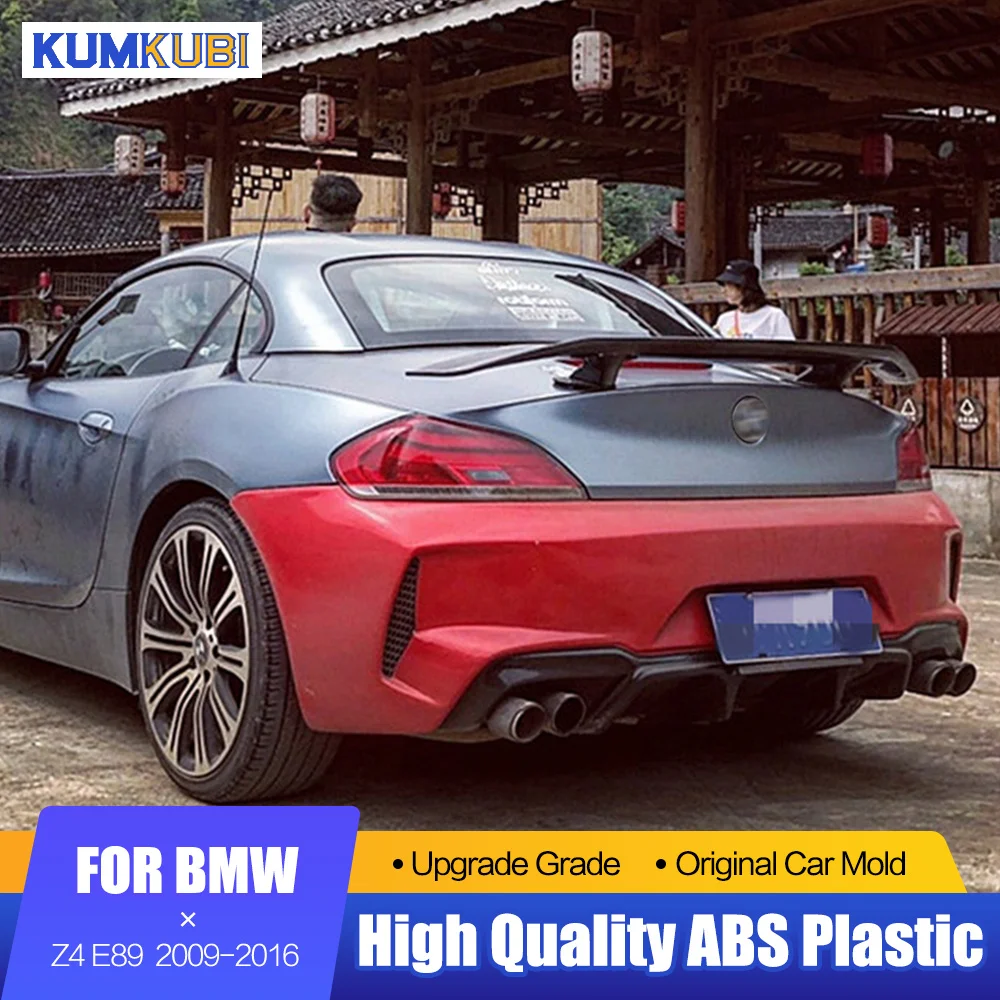 Coperchio Del Bagagliaio Posteriore Boot Car Spoiler Wings Ducktail Per Bmw Z4 E89 Coupe Sedan Sport Tuning Assessories Body Kit Parts Carbon Black