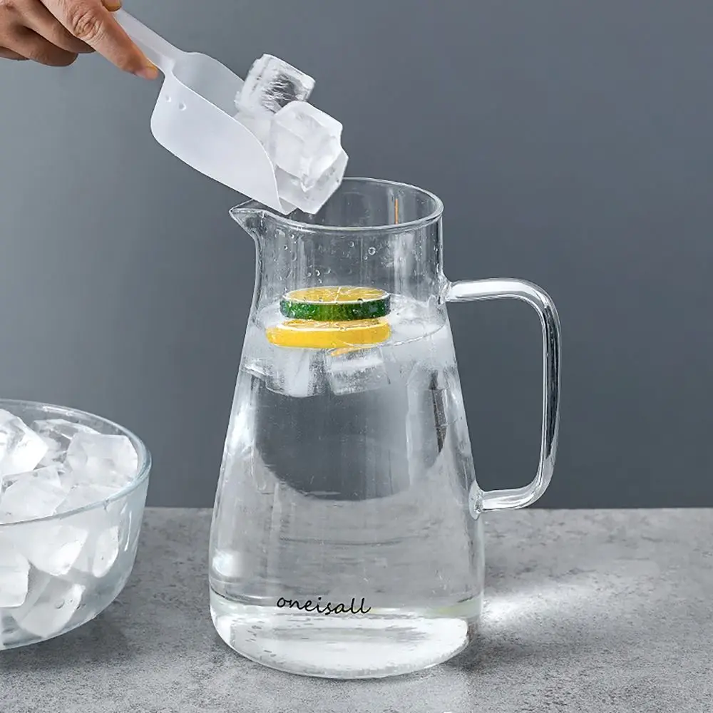 Mini Frosted Flour Scoop Kitchten Tool Plastic Rice Grains Shovel Ice Shovel Dessert Buffet Coffee Tea