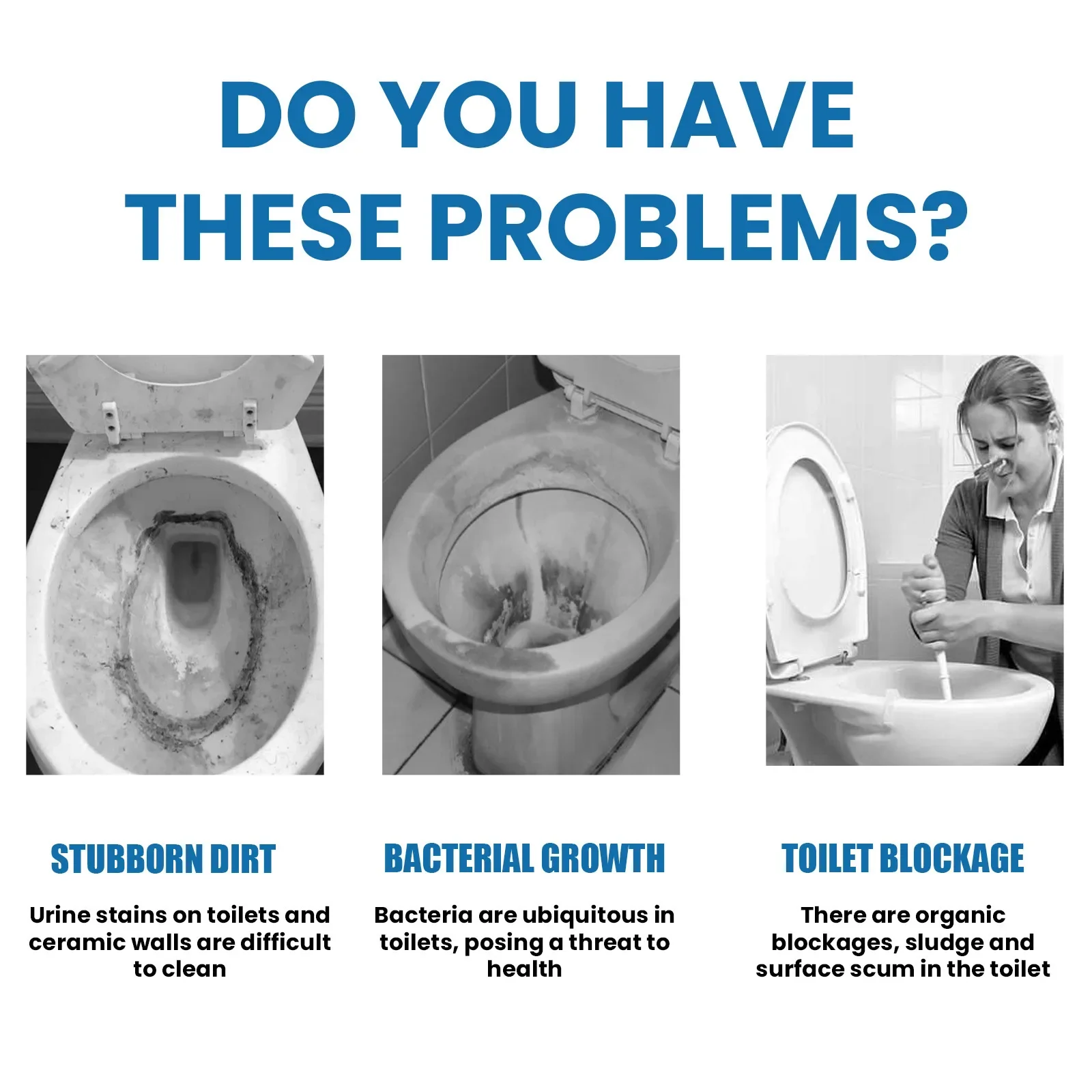Automatic Toilet Bowl Cleaner For Deodorizing Descaling Against Tough Remove Urine Stain Dirt Toilet Pipe Dredging Agent
