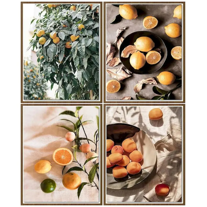 

CHENISTORY Paint By Numbers Fruit Landscape Painting Drawing On Canvas Gift Diy Pictures By Number Kits Handpainted Home Decor