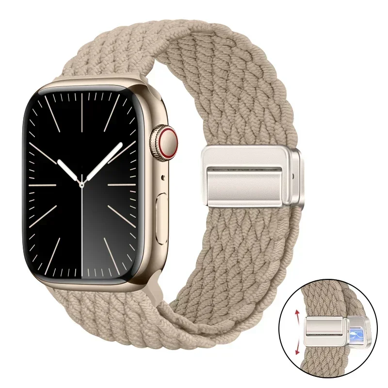 Magnetic Braided Nylon Loop Strap