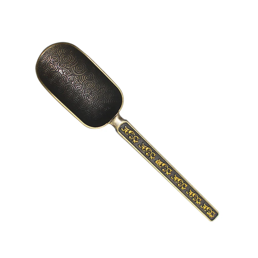 

Tea Scoop Spoons Fu Kung Spoon Chooser Spade Tool Measuring Leaf Coffee Sugar Loose Japanese Serving Scooper Bean