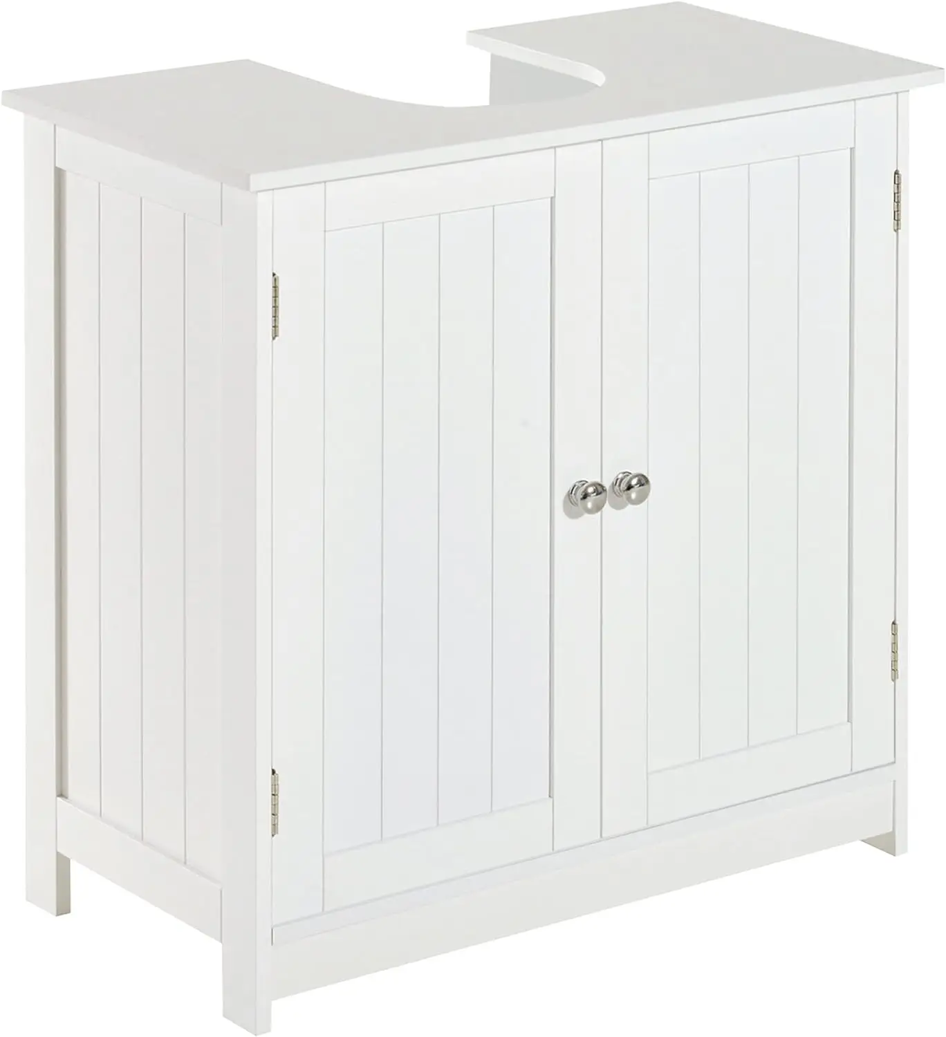 

Under Sink Bathroom Cabinet with Doors and Shelf, Pedestal Sink Bathroom Vanity Furniture