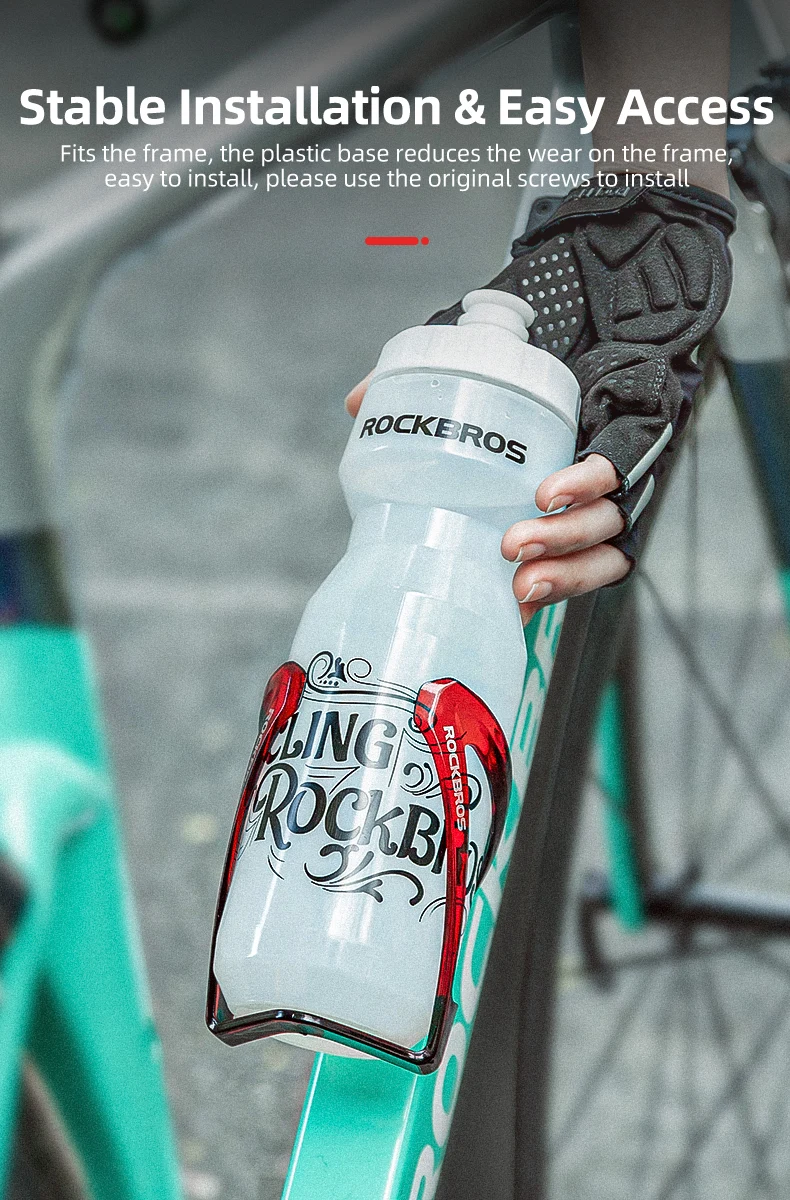 Bicycle Holder Ultra-light Water Bottle Cage Colorful Kettle Cycling One Piece S