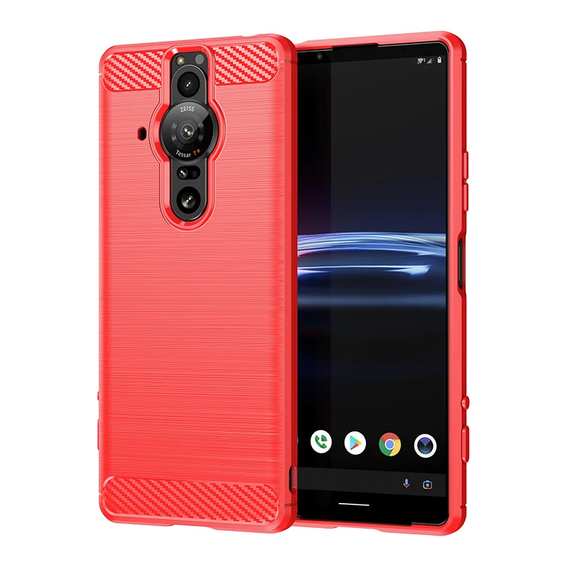 For Cover Sony Xperia Pro-I Case For Sony Xperia Pro I Capas Back Soft TPU For Fundas Sony Xperia Pro I Sony Xperia Pro-I Cover 4