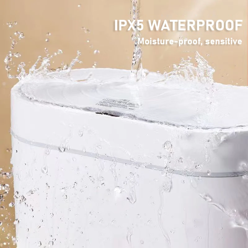Trash can 7/9L waterpoof bathroom toilet kitchen basket dustbin automatic sensor wastebasket