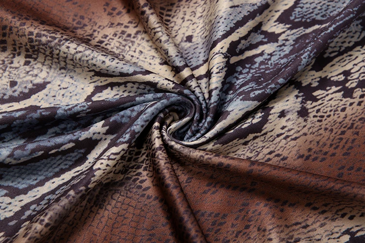 Nibber Heiße Mädchen Serpentine Print 2 Stück Set Frau oansatz Volle Hülse Tops + Dünne Pfirsich Hüfte Lange hosen Straße Sexy Mode Anzüge – Detail 12