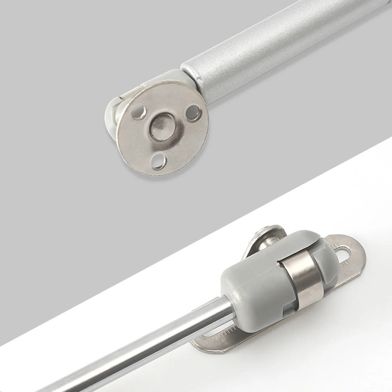 100N/22 LB Pneumatic Support Hinges for Furniture Cabinet Doors Lift Lid Stay Hydraulic Soft Open Gas Springs Hinges 215mm/285mm
